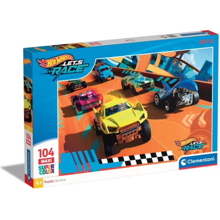 Hot WheelsTM - 104 pezzi^Clementoni Discount