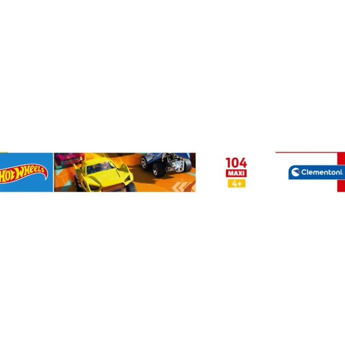 Hot WheelsTM - 104 pezzi^Clementoni Discount
