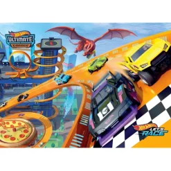 Hot WheelsTM - 104 pezzi^Clementoni New