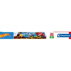 Hot WheelsTM - 104 pezzi^Clementoni Hot