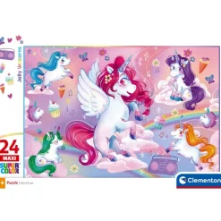 Jolly Unicorns - 24 pezzi^Clementoni