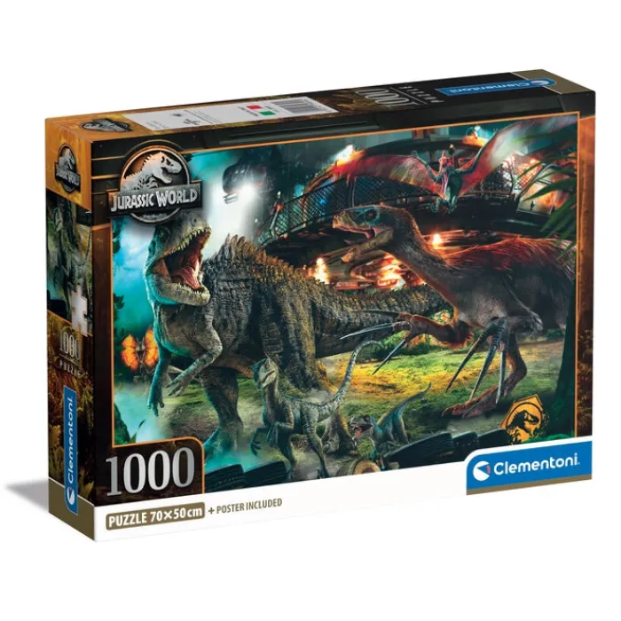 Jurassic World - 1000 pezzi^Clementoni Discount