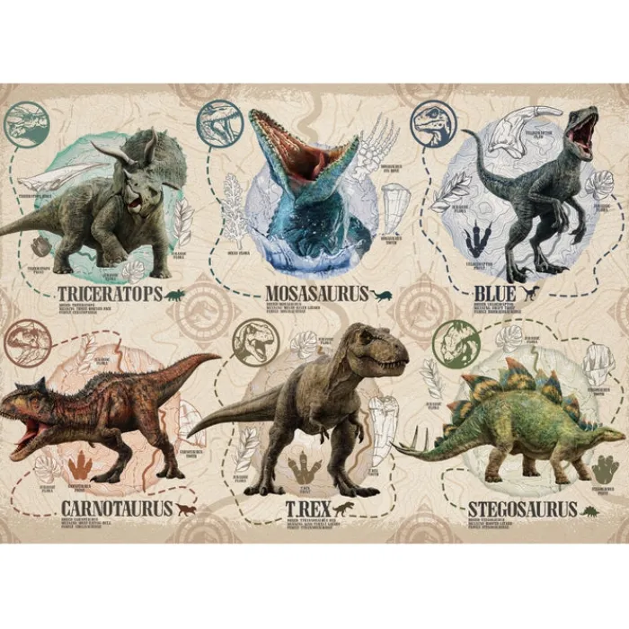 Jurassic World - 104 pezzi^Clementoni Sale
