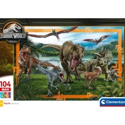 Jurassic World - 104 pezzi^Clementoni Discount