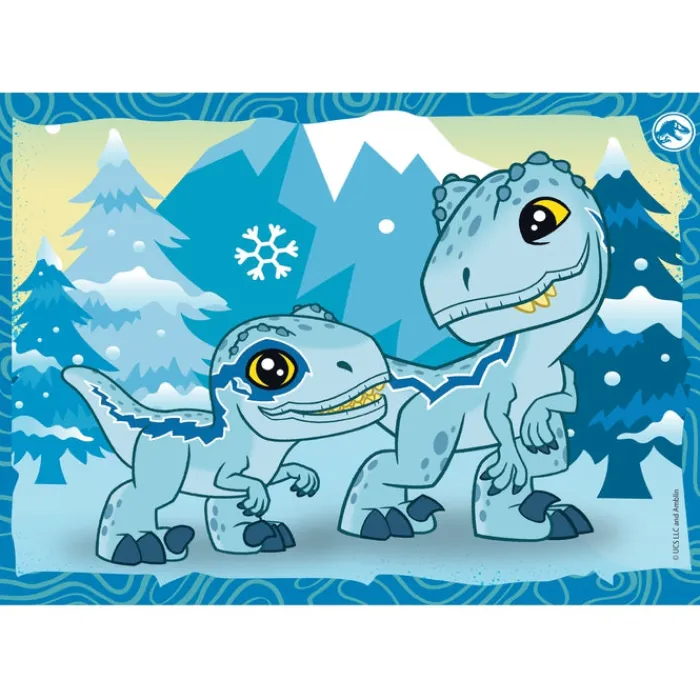 Jurassic World - 1x12 + 1x16 + 1x20 + 1x24 pezzi^Clementoni Online