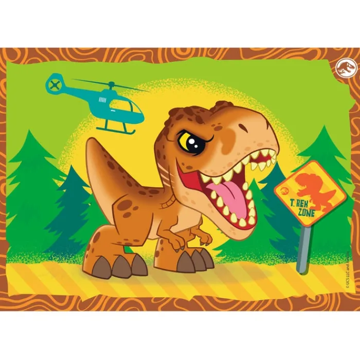 Jurassic World - 1x12 + 1x16 + 1x20 + 1x24 pezzi^Clementoni Online