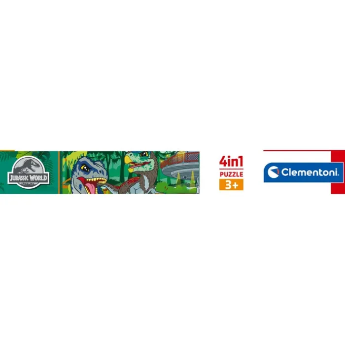 Jurassic World - 1x12 + 1x16 + 1x20 + 1x24 pezzi^Clementoni Online