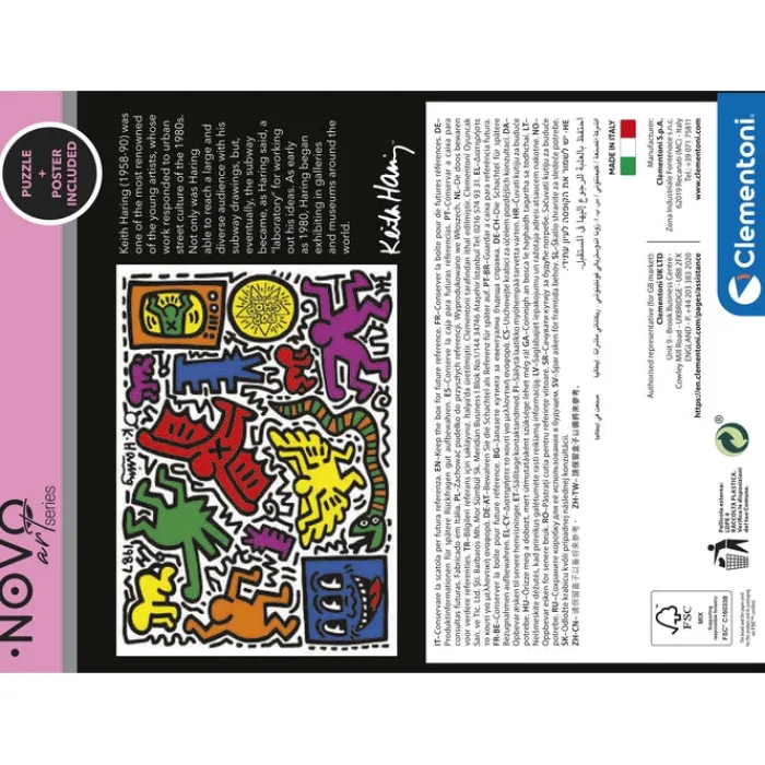 Keith Haring - 1000 pezzi^Clementoni Outlet
