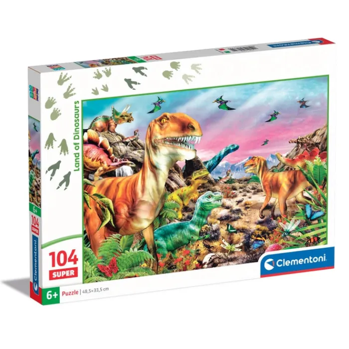 Land Of Dinosaurs - 104 pezzi^Clementoni Clearance