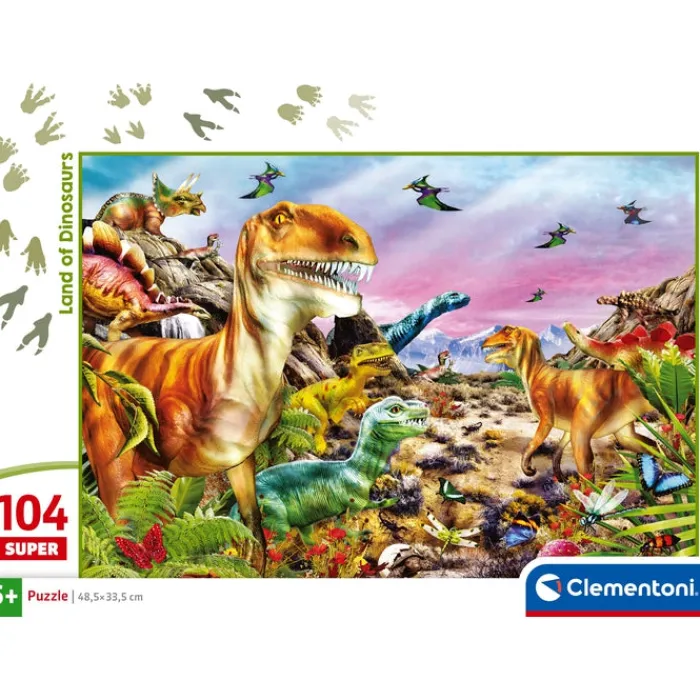 Land Of Dinosaurs - 104 pezzi^Clementoni Clearance