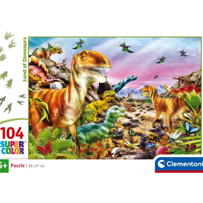 Land Of Dinosaurs - 104 pezzi^Clementoni Clearance