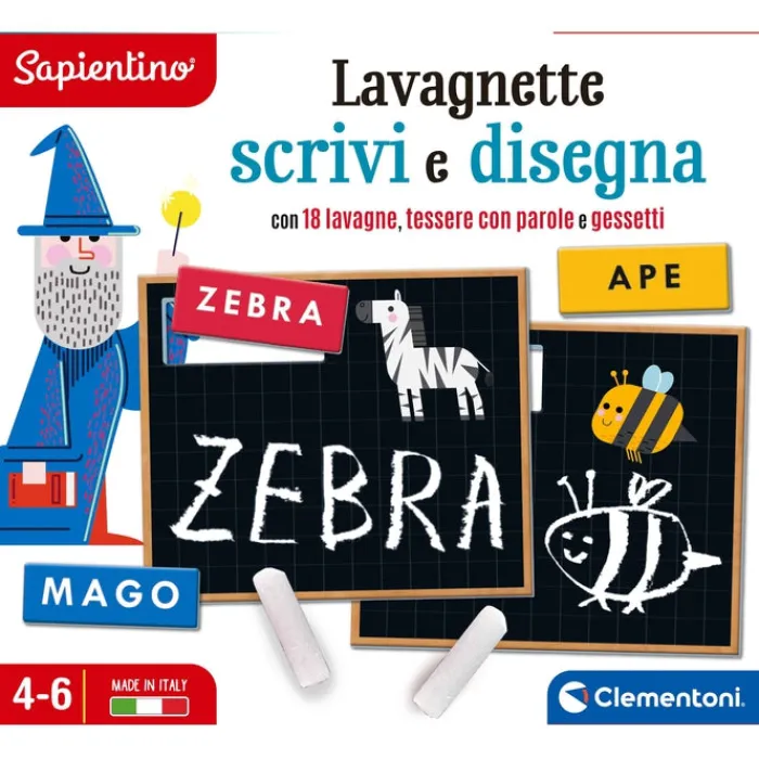 Lavagnette scrivi e disegna^Clementoni New