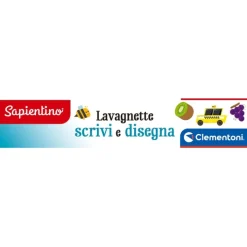Lavagnette scrivi e disegna^Clementoni New