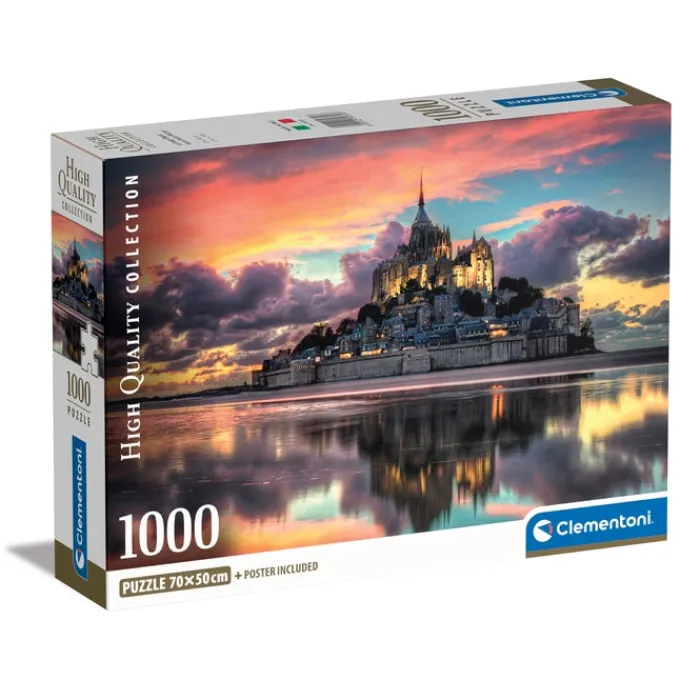 Le Magnifique Mont Saint-Michel - 1000 pezzi^Clementoni Hot