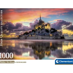 Le Magnifique Mont Saint-Michel - 1000 pezzi^Clementoni Hot