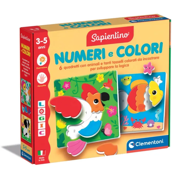 Logic - Numeri e colori^Clementoni Online