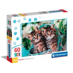 Lovely Kitty Twins - 60 pezzi^Clementoni