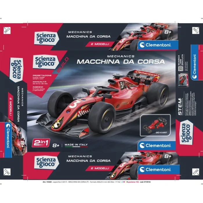 Macchina da Corsa Rossa^Clementoni Hot