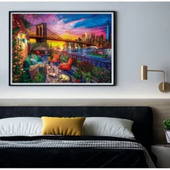 Manhattan Balcony Sunset - 3000 pezzi^Clementoni New