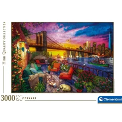 Manhattan Balcony Sunset - 3000 pezzi^Clementoni New