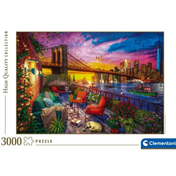 Manhattan Balcony Sunset - 3000 pezzi^Clementoni New