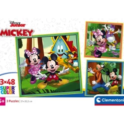 Mickey and Friends - 3x48 pezzi^Clementoni Online