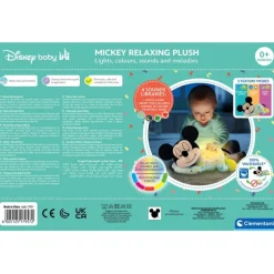 Mickey Relaxing Plush - Lights, colours and melodies^Clementoni New