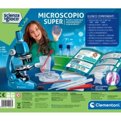 Microscopio Super^Clementoni Hot