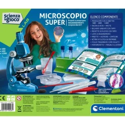 Microscopio Super^Clementoni Hot