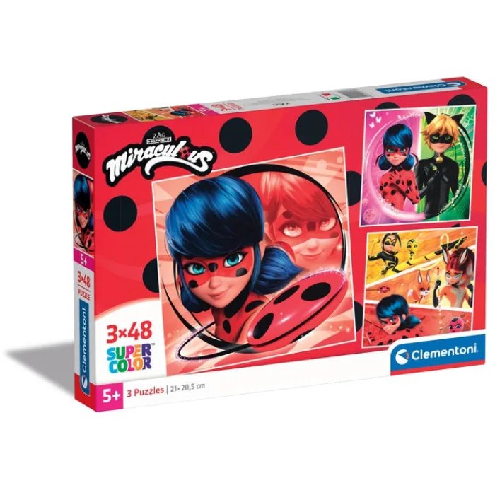Miraculous - 3x48 pezzi^Clementoni Clearance