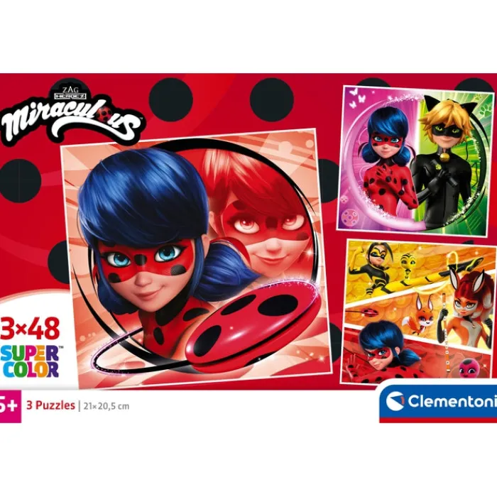 Miraculous - 3x48 pezzi^Clementoni Clearance