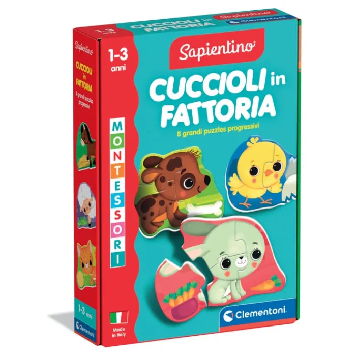 Montessori - Cuccioli in fattoria^Clementoni Online