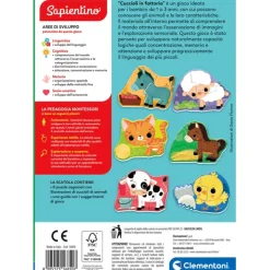 Montessori - Cuccioli in fattoria^Clementoni Online