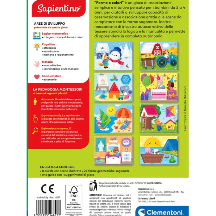 Montessori - Forme e colori^Clementoni Hot