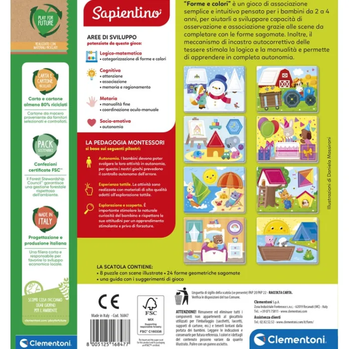 Montessori - Forme e colori^Clementoni Hot