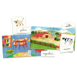 Montessori - Gli animali e i loro cuccioli^Clementoni Discount