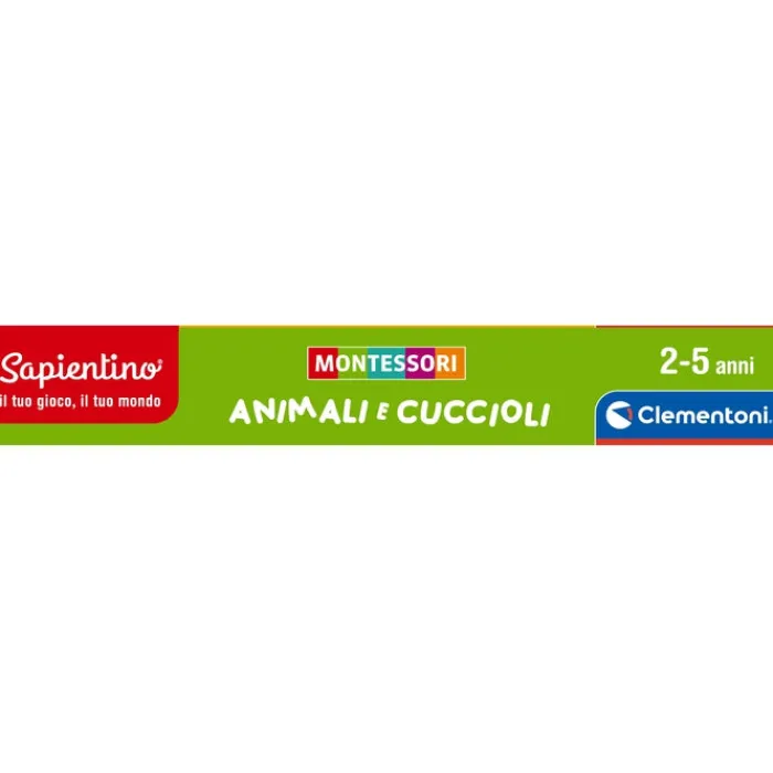 Montessori - Gli animali e i loro cuccioli^Clementoni Discount