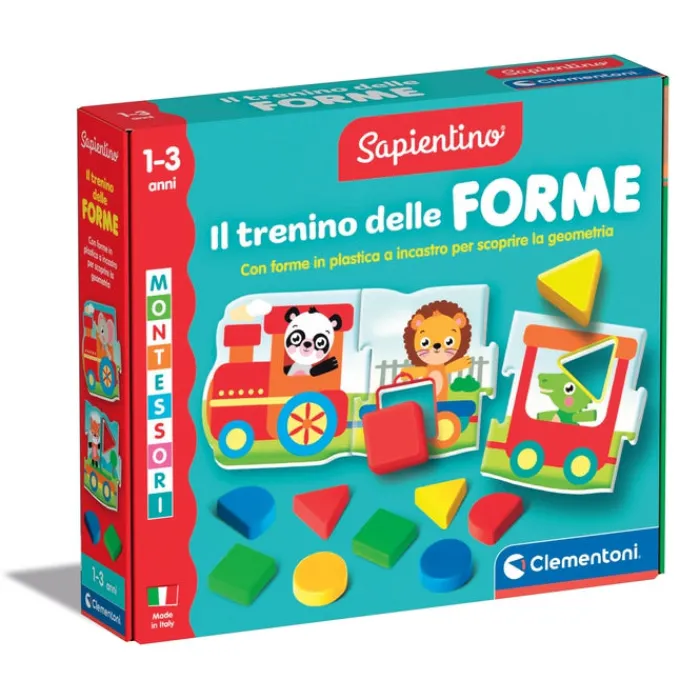 Montessori - Il trenino delle forme^Clementoni Discount