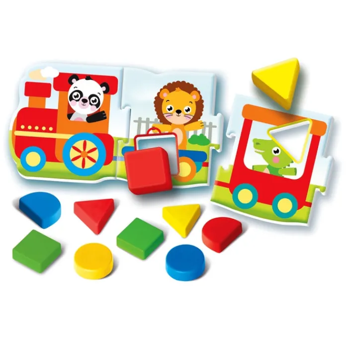 Montessori - Il trenino delle forme^Clementoni Discount