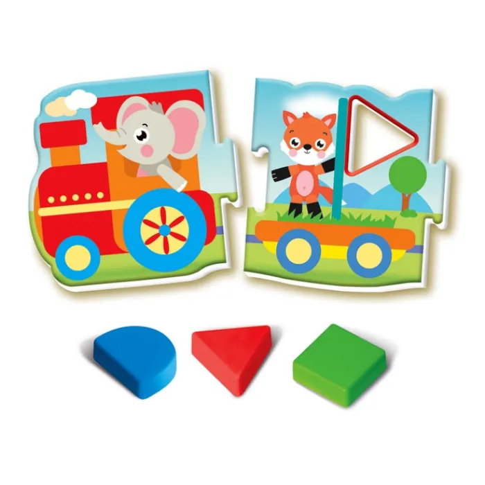 Montessori - Il trenino delle forme^Clementoni Discount