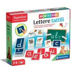Montessori - Lettere tattili^Clementoni