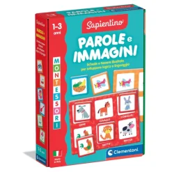 Montessori - Parole e immagini^Clementoni Outlet