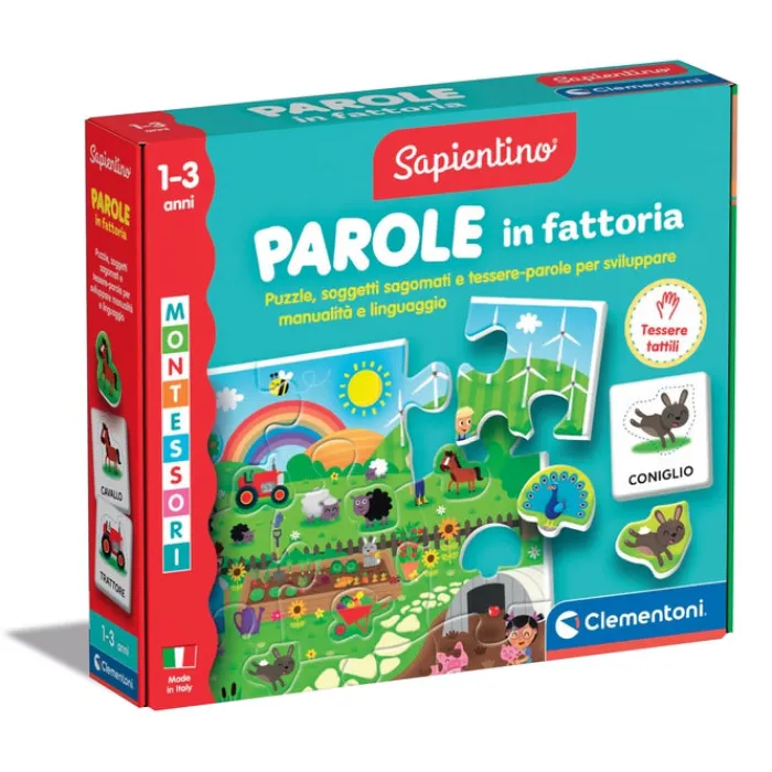 Montessori - Parole in fattoria^Clementoni Best