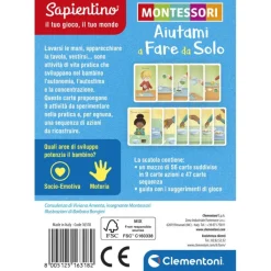Montessori carte - Aiutami a fare da solo^Clementoni Clearance