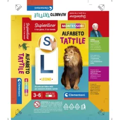 Montessori carte - Alfabeto tattile^Clementoni Clearance