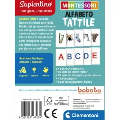 Montessori carte - Alfabeto tattile^Clementoni Clearance