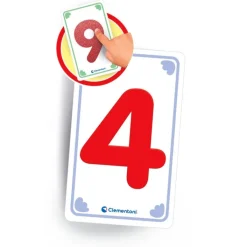 Montessori carte - Numeri tattili^Clementoni Discount