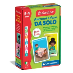 Montessori Flashcards - Aiutami a fare da solo^Clementoni Online