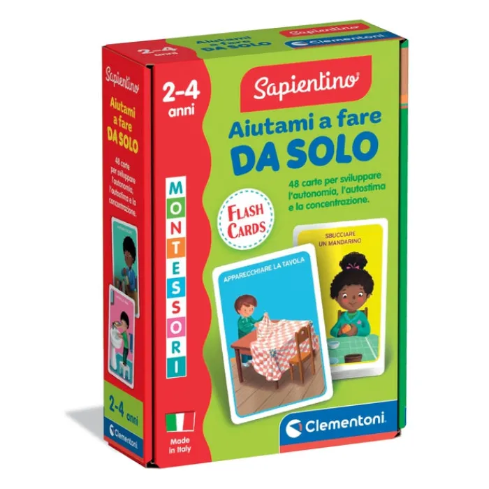 Montessori Flashcards - Aiutami a fare da solo^Clementoni Online
