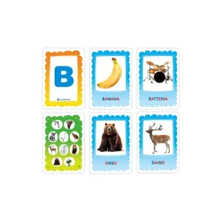 Montessori Flashcards - Alfabeto Tattile^Clementoni Hot